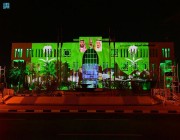 شوارع وميادين ومباني الشرقية تتزين باللون الأخضر احتفاءً باليوم الوطني