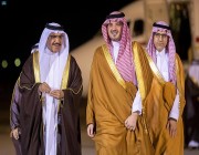 وزير الداخلية البحريني يصل الرياض