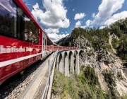 قريباً.. سويسرا تدشن أطول قطار ركاب في العالم
