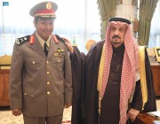 أمير منطقة الرياض يقلّد اللواء الحديثي رتبته الجديدة