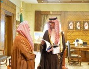 الأمير سعود بن جلوي يستقبل رئيس هيئة الأمر بالمعروف بمحافظة جدة