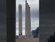 تفجير 4 أبراج للطاقة بشكل خاطئ يؤدي لسقوط برج آخر في أمريكا