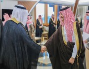 أمير الشرقية يستقبل رئيس جامعة الملك فهد للبترول والمعادن