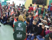 اجتماعي / مركز الملك سلمان للإغاثة يدشن مشروع كنف لتوزيع الكسوة الشتوية على اللاجئين والفئات الأكثر احتياجًا في بيروت