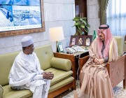 أمير منطقة الرياض يستقبل سفير جمهورية نيجيريا الاتحادية لدى المملكة