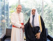 الأمين العام لرابطة العالم الإسلامي يستقبل رئيس أساقفة فيينا