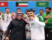 أخضر اليد للناشئين يحقِّق بطولةَ العرب للمرة الثالثة في تاريخه