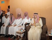 أميرِ الرياض يعزِّي أسرةَ السعد