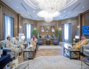 الأمير فيصل بن خالد بن سلطان يستقبل قائد المنطقة الشمالية بالقوات البرية