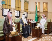 وكيل إمارة الرياض يستقبل رئيس مجلس إدارة جمعية تدوير الفائض وحفظ النعمة