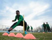 الأخضر الشاب يختتم استعداده لمواجهة الصين ضمن كأس آسيا
