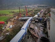 احتجاز رئيس محطة للقطارات باليونان بسبب حادث تصادم القطارين