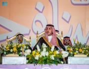 أمير الجوف يرعى احتفال أهالي المنطقة بمناسبة عيد الفطر المبارك
