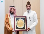 شاهد..أقدم وأكبر جمعية إسلامية بالهند تمنح أرفع أوسمتها لـ”آل الشيخ”