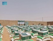 مركز الملك سلمان للإغاثة يوزع أكثر من 17 طنا من السلال الغذائية في مدينة دوسو بجمهورية النيجر