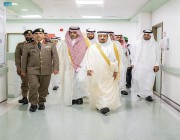 وكيل إمارة القصيم يعايد المرضى المنومين في مستشفى الملك فهد التخصصي ببريدة