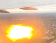 طائر يشعل حريقا بمحرك طائرة أمريكية بعد إقلاعها.. ونجاه الركاب
