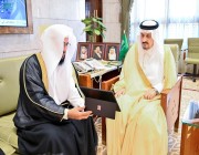 أمير منطقة الرياض يستقبل رئيس مجلس إدارة جمعية عمارة المساجد