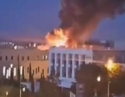 اشتباكات نائل.. حريق ضخم وتوتر في ليون الفرنسية (فيديو)