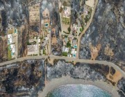الحرائق تحول جزيرة رودس اليونانية إلى رماد