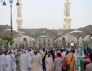 “تعطير الأجواء” بجوار المسجد النبوي
