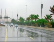 “الأرصاد”: أمطار متوسطة على المدينة المنورة