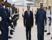 رئيس دولة الإمارات والرئيس المصري يبحثان علاقات البلدين والتطورات بالمنطقة