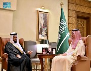 محافظ جدة يستقبل مدير فرع هيئة الرقابة ومكافحة الفساد بمنطقة مكة المكرمة