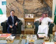نائب وزير الخارجية يستقبل سفير جمهورية الصين الشعبية لدى المملكة