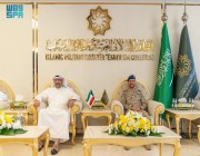 التحالف الإسلامي يستقبل وزير الدفاع بدولة الكويت