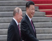 بوتين يصل إلى العاصمة الصينية بكين للمشاركة في المنتدى الدولي “حزام واحد – طريق واحد”