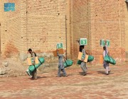 مركز الملك سلمان للإغاثة يوزع 530 حقيبة إيوائية في باكستان