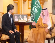 نائب أمير مكة المكرمة يستقبل القنصل العام الياباني بجدة