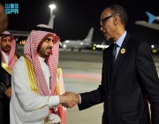 رئيس جمهورية راوندا يغادر الرياض