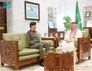 نائب أمير منطقة الرياض يستقبل مدير الشرطة بالمنطقة بمناسبة تكليفه