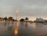 أمطار خفيفة إلي متوسطة على منطقة المدينة المنورة