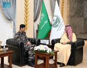 الأمير سعود بن نهار يستقبل قائد قوة أمن المنشآت بمحافظة الطائف