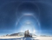 "ناسا" تشارك صورة لهالة جليدية حول "الشمس"