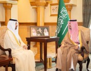 نائب أمير منطقة مكة المكرمة يستقبل القنصل العام الإماراتي والقنصل العام لجمهورية الصين الشعبية والقنصل العام لسلطنة عمان