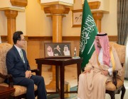 نائب أمير مكة المكرمة يستقبل القنصل العام الكوري