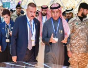 وزير الداخلية العراقي يزور جناح وزارة الداخلية في معرض الدفاع العالمي 2024