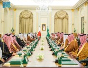 ولي العهد وولي عهد البحرين يترأسان اجتماع مجلس التنسيق السعودي البحريني