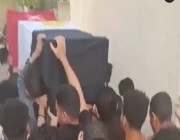  تشييع جثمان الجندي المصري شهيد الاشتباكات مع الاحتلال على معبر رفح الحدودي  