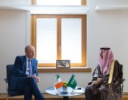 وزير الخارجية يلتقي وزير خارجية إيرلندا