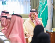 أمير منطقة الرياض يستقبل فريق عمل من وزارة الداخلية