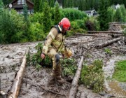 فقدان ثلاثة أشخاص جراء الفيضانات والانهيارات الأرضية في جنوب غربي سويسرا