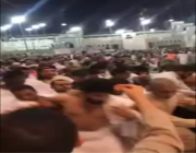 فيديو تدافع المعتمرين ليلة 27 رمضان