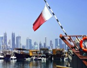 بالصورة: قطر تسرق شعار حج عام 1438هـ وتضع بجواره علم إسرائيل