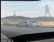مطاردة مُثيرة للص سرق مركبة تنتهي بالقبض عليه على طريق جدة مكة السريع (فيديو)