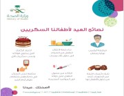 إنفوجرافيك.. 6 نصائح لحماية الأطفال المصابين بالسكري في العيد